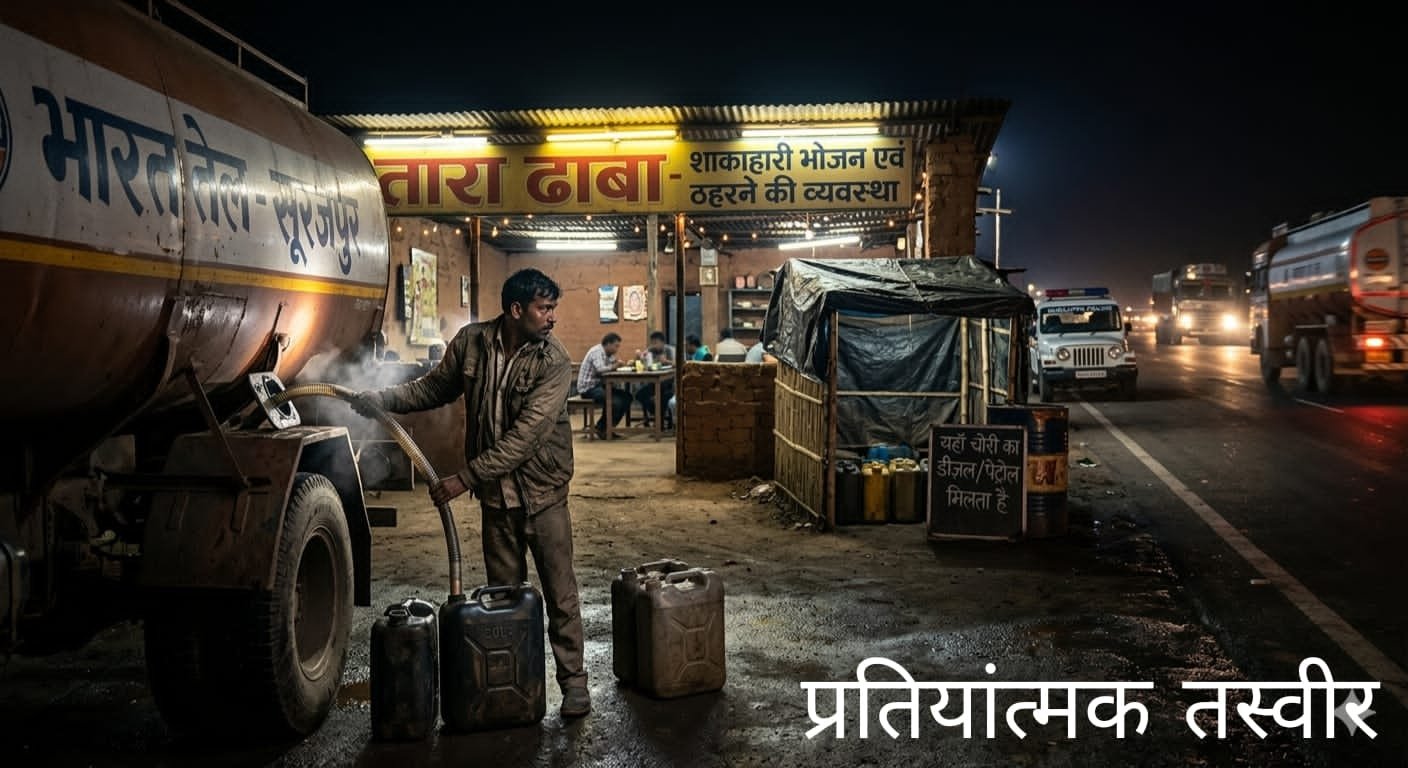 प्रेमनगर: हाईवे के ढाबों में डीजल चोरी का काला खेल; 'हमर उत्थान सेवा समिति' ने खोली पोल, IG से उच्चस्तरीय जांच की मांग