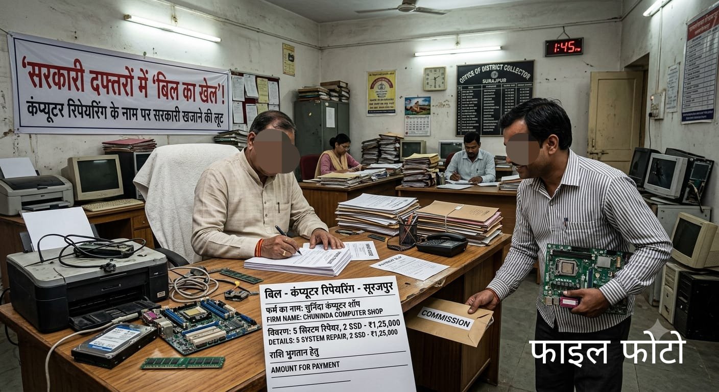 कंप्यूटर रिपेयरिंग के नाम पर सरकारी दफ्तरों में &lsquo;बिल का खेल&rsquo;!